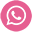 A pink and green circle with a phone in the middle